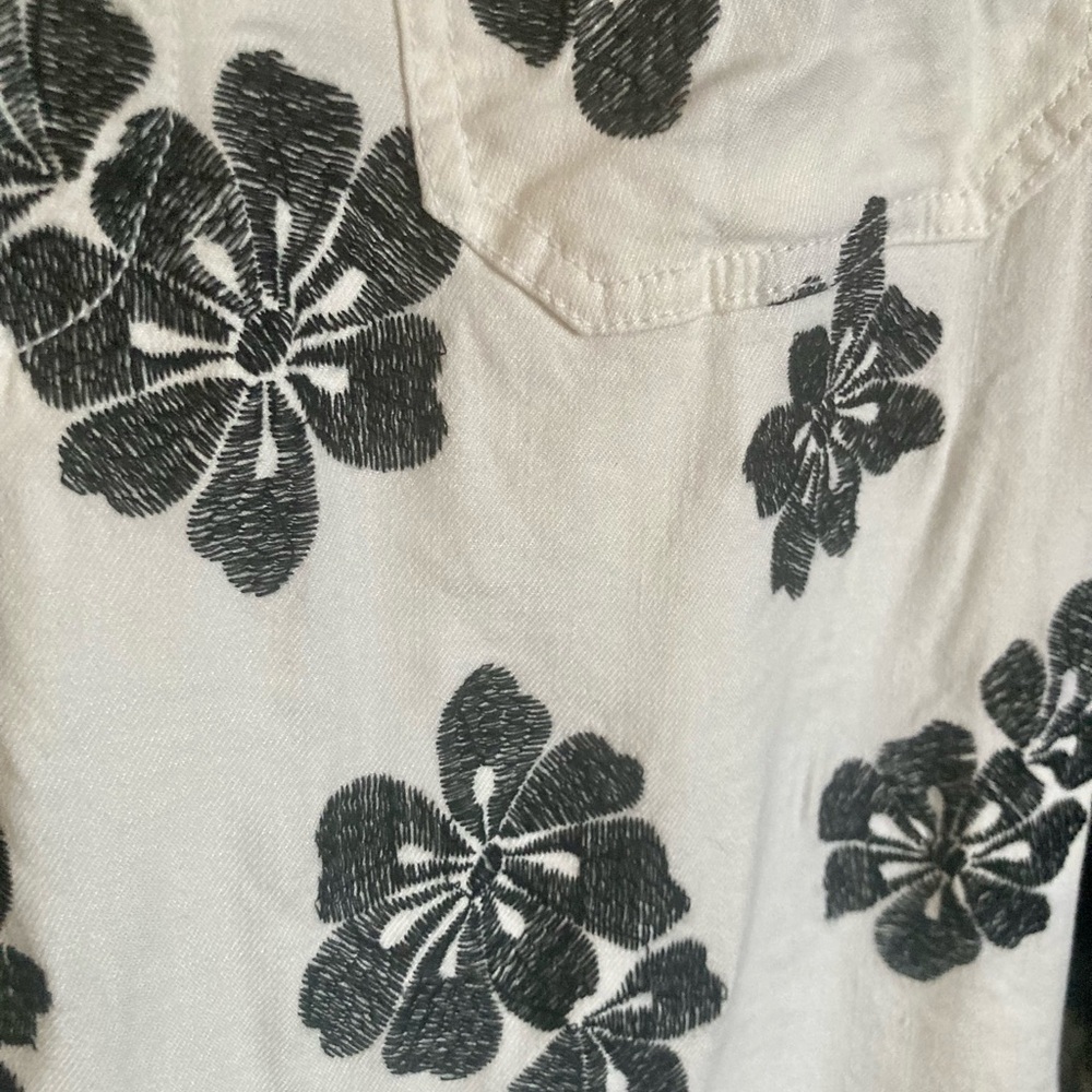 🆕 Anthropologie | Mauve The Colette Cropped Embroidered Floral Wide Leg Pants - Picture 12 of 16